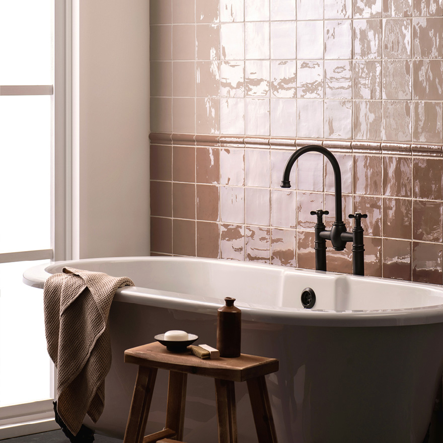 Five ways to update your bathroom with tiles