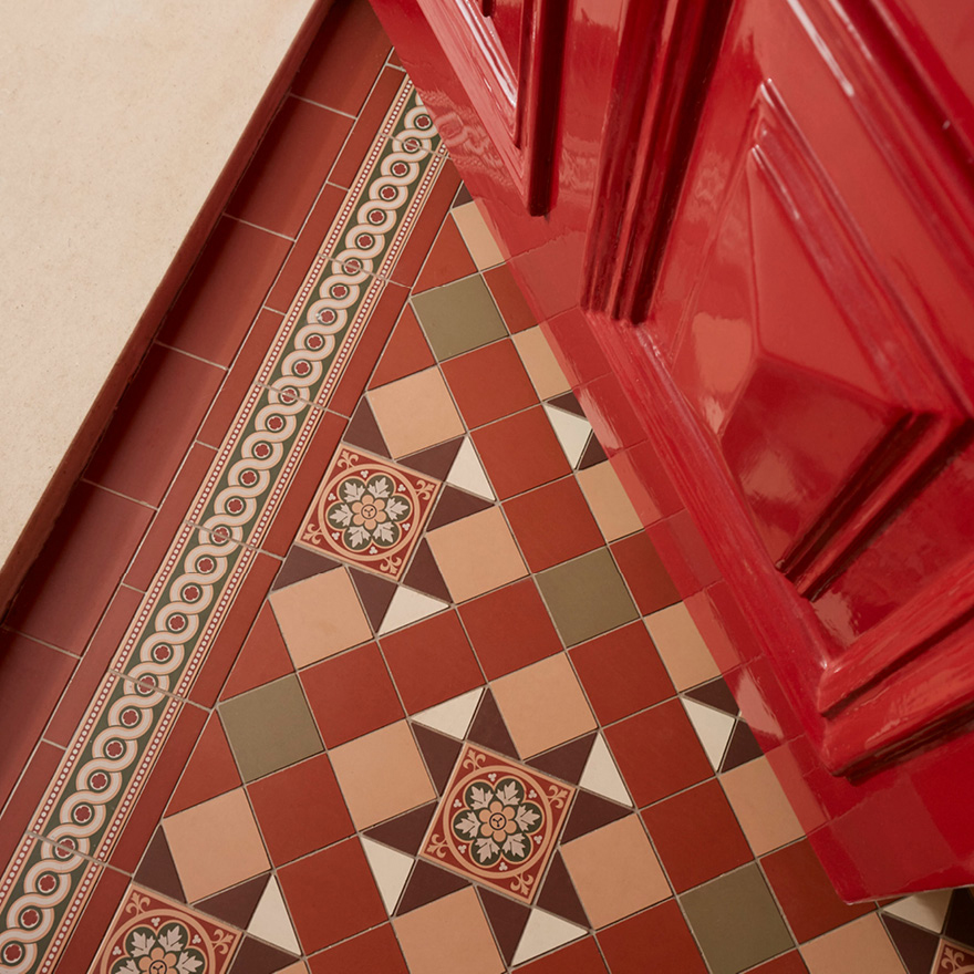 Victorian porch best sale tiles