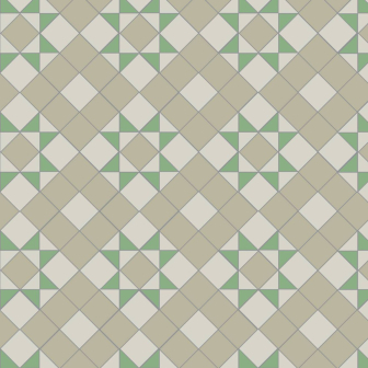 Braemar Chester Mews, Dover White & Spring Green