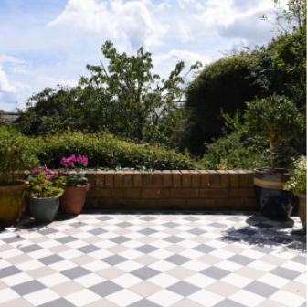 Oxford 151mm (6") Chester Mews, Revival Grey & Dover White