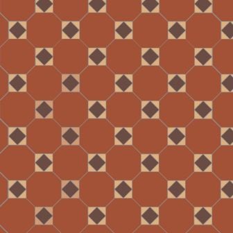 Arundel Red, Brown & White